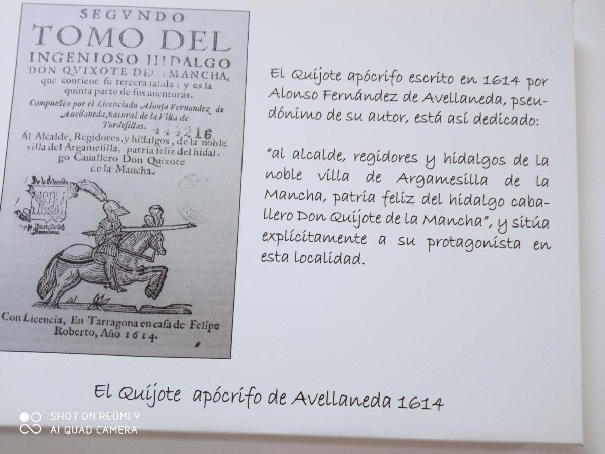 Vivienda Vacacional El Molino Argamasilla de Alba Екстериор снимка